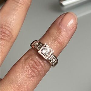 Suzy Levian Rose Gold ring